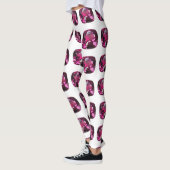 Tourmaline Gemstone Pink Leggings (Links)