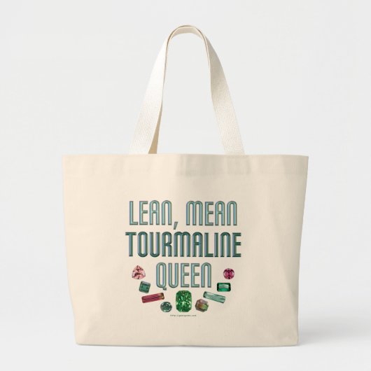 Tourmaline Queen Grote Tote Bag (Voorkant)