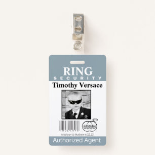 Tourmaline Ring Bearer Security Badge