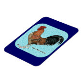 Tournaisis Rooster Magneet (Linkerzijde)