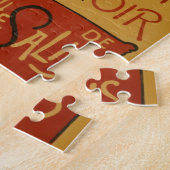 Tournee Chat Noir Black Cat  Illustratie Legpuzzel (Zijkant)