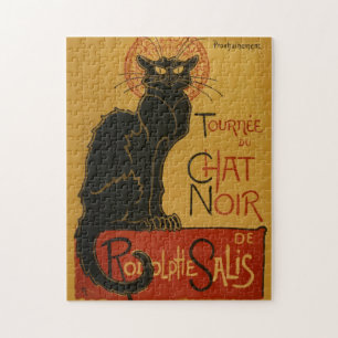 Tournee Chat Noir Black Cat  Illustratie Legpuzzel