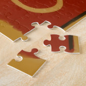 Tournee Chat Noir Black Cat Illustratie Legpuzzel (Zijkant)