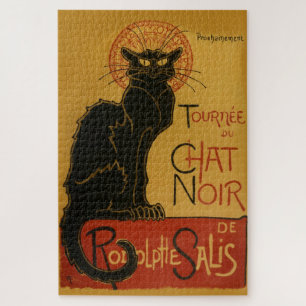 Tournee Chat Noir Black Cat  Illustratie Legpuzzel