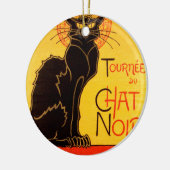  tournee de Chat Noir Black Cat Keramisch Ornament (Links)