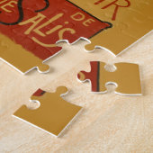 Tournee de Chat Noir Black Cat Legpuzzel (Zijkant)