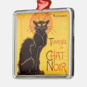  tournee de Chat Noir Black Cat Metalen Ornament (Links)