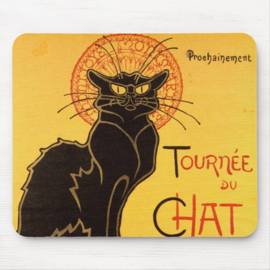 tournee de Chat Noir Black Cat Muismat (Voorkant)