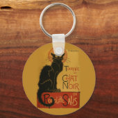 Tournee de Chat Noir Black Cat Sleutelhanger (Voorkant)