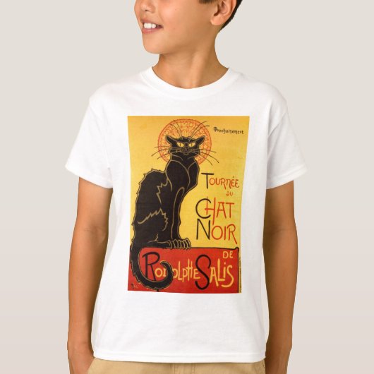  tournee de Chat Noir Black Cat T-shirt (Voorkant)