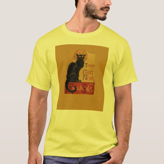 Tournee de Chat Noir Black Cat T-shirt (Voorkant)