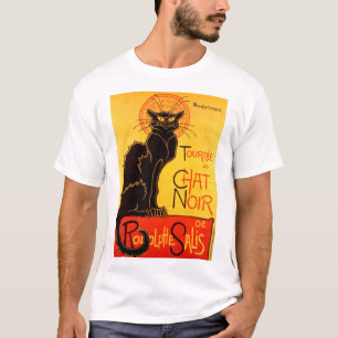  tournee de Chat Noir Black Cat T-shirt