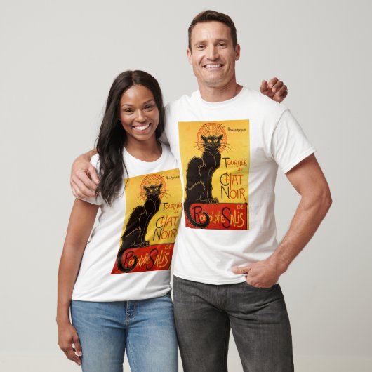  tournee de Chat Noir Black Cat T-shirt (Unisex)
