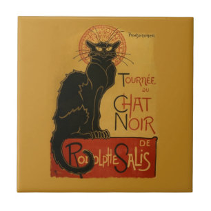 Tournee de Chat Noir Black Cat Tegeltje