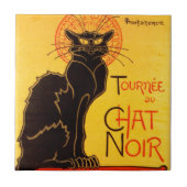  tournee de Chat Noir Black Cat Tegeltje (Voorkant)