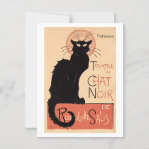 Tournee du Chat Noir (1896) Briefkaart