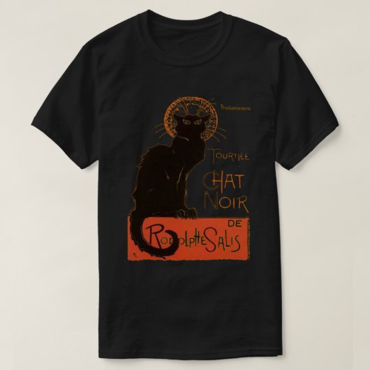 Tournee du chat Noir - After Steinlein Sticker T-shirt (Design voorkant)