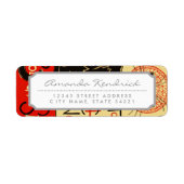 Tournée du Chat Noir Art Nouveau Etiket (Voorkant)