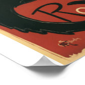 Tournee Du Chat Noir Black Cat  Print (Hoek)