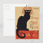 Tournée du Chat Noir Briefkaart (Voorkant / Achterkant)