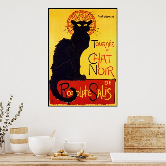 Tournée du Chat Noir, c.1896 Poster (Keuken)