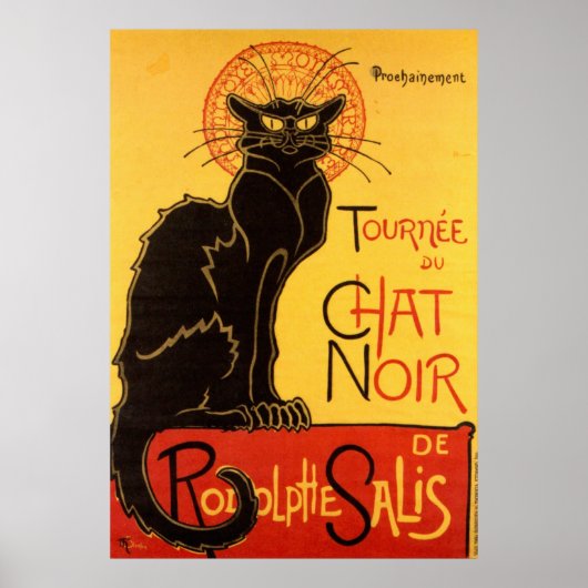 Tournee du Chat Noir Cat Poster (Voorkant)