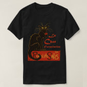 Tournee du Chat Noir D Wapenstilstand Veteranendag T-shirt (Design voorkant)