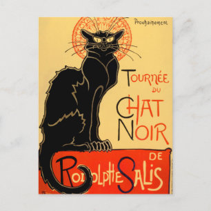 Tournée du Chat Noir de Rodolphe Salis - Vintage Briefkaart