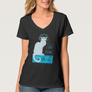 Tournee du chat noir Distress Vector T-shirt