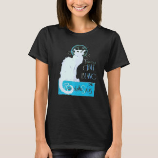 Tournee du chat noir Distress Vector T-shirt