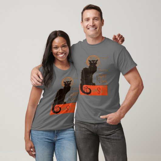 Tournee du chat noir Distress Vector T-shirt (Unisex)