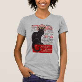 Tournee du Chat Noir French Art Nouveau Black Cat T-shirt