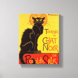 Tournée du Chat Noir - Oude Poster Canvas Afdruk