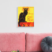 Tournée du Chat Noir - Oude Poster Canvas Afdruk (Insitu (Woonkamer))