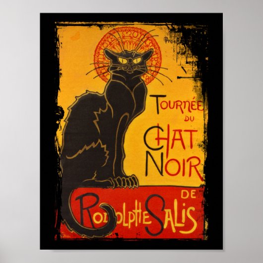 Tournee du Chat Noir Poster (Voorkant)