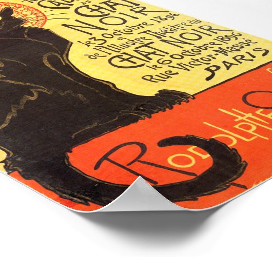 Tournée du Chat Noir Poster (Hoek)