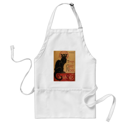 Tournee du Chat Noir Standaard Schort (Voorkant)