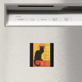 Tournée du Chat Noir, Steinlen Black Cat Magneet (Insitu (Vaatwasser))