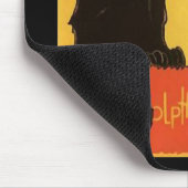 Tournée du Chat Noir, Steinlen Black Cat  Muismat (Hoek)