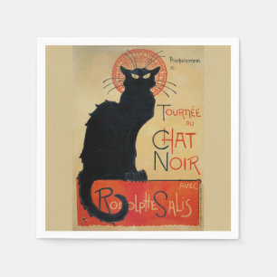 Tournee du Chat Noir Steinlen Servetten