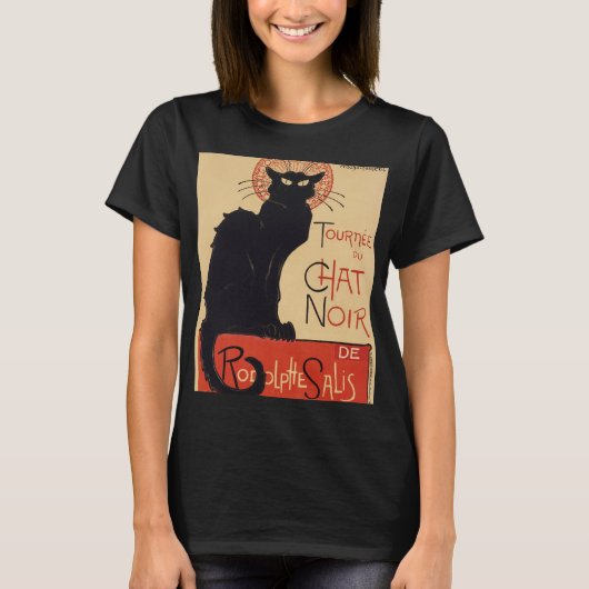 Tournée du Chat Noir  T-shirt (Voorkant)