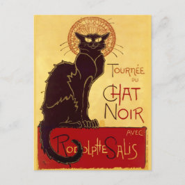 Tournée du Chat Noir, Théophile Steinlen Briefkaart