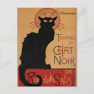 Tournée du Chat Noir, Théophile Steinlen Briefkaart