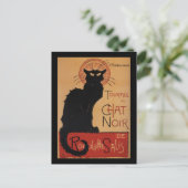 Tournée du Chat Noir, Théophile Steinlen Briefkaart (Staand voorkant)