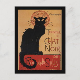 Tournée du Chat Noir, Théophile Steinlen Briefkaart