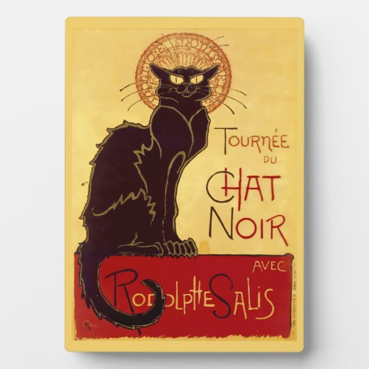 Tournée du Chat Noir, Théophile Steinlen Fotoplaat (voorkant)