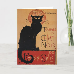 Tournée du Chat Noir, Théophile Steinlen Kaart