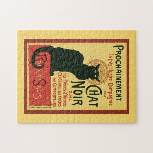 Tournée du Chat Noir, Théophile Steinlen Legpuzzel (Horizontaal)