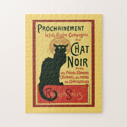 Tournée du Chat Noir, Théophile Steinlen Legpuzzel (Verticaal)