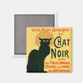 Tournée du Chat Noir, Theophile Steinlen Magneet (Voorkant / Achterkant)